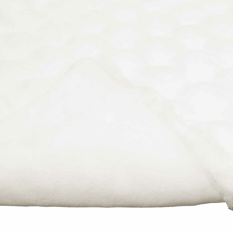 Antislip deken van imitatie konijnenbont Olite 4 st Wit 20.3 kg 7