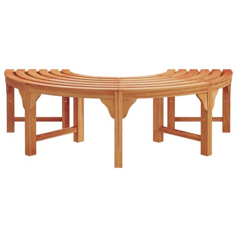 Boombank 4 -Seater 160 x 80 x 45cm Massief Eucalyptus Hout 4