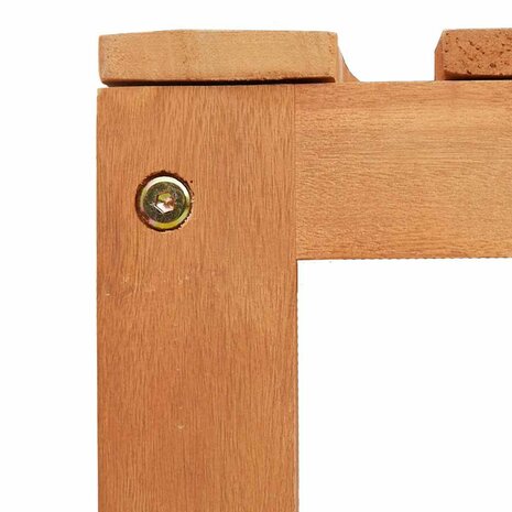 Boombank 4 -Seater 210 x 80 x 45 cm Massief Eucalyptus Hout 9