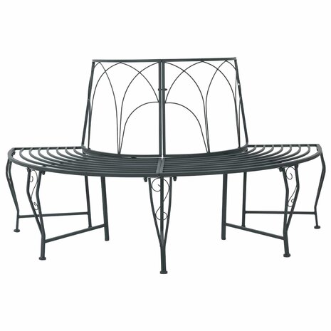 Boombank 4 zitplaatsen 160 x 80 x 89 cm Staal 1