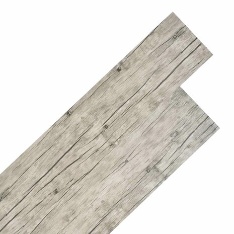 Vloerplanken Grijs 5,26 m&sup2; 18 st PVC 2