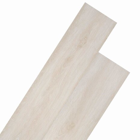 Vloerplanken Wit 5,26 m&sup2; 18 st PVC 2