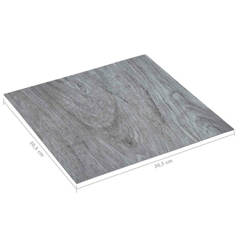 Vloerplanken Lichtgrijs 5,11 m&sup2; 55 st PVC 6