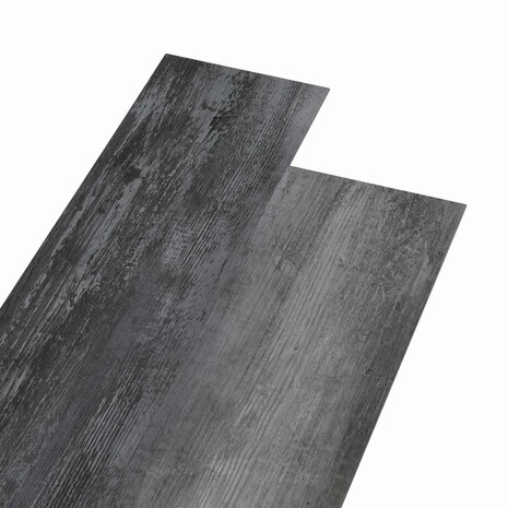 Vloerplanken Glanzend Grijs 5,02 m&sup2; 36 st PVC 2