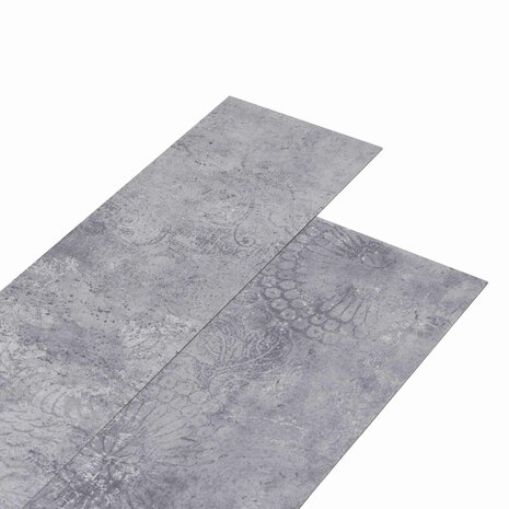 Vloerplanken Grijs 5,26 m&sup2; 18 st PVC 2