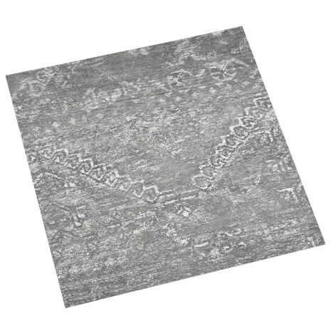 Zelfklevende Vloerplanken Betongrijs 30,5 x 30,5 cm 20 st PVC 1