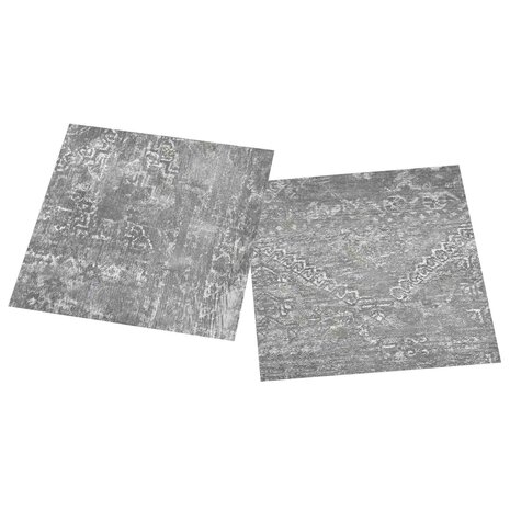 Zelfklevende Vloerplanken Betongrijs 30,5 x 30,5 cm 20 st PVC 3