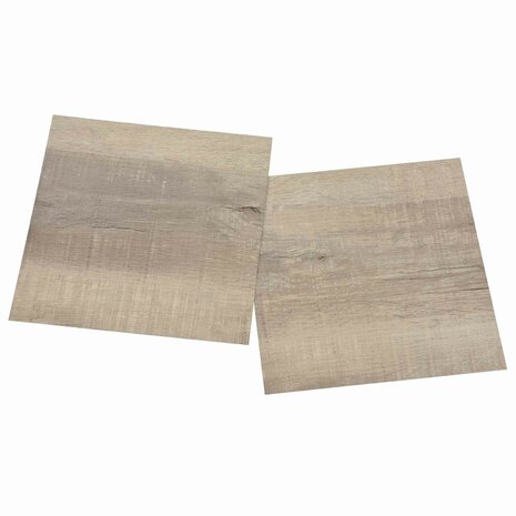 Zelfklevende Vloerplanken Oud hout 30,5 x 30,5 cm 20 st PVC 3