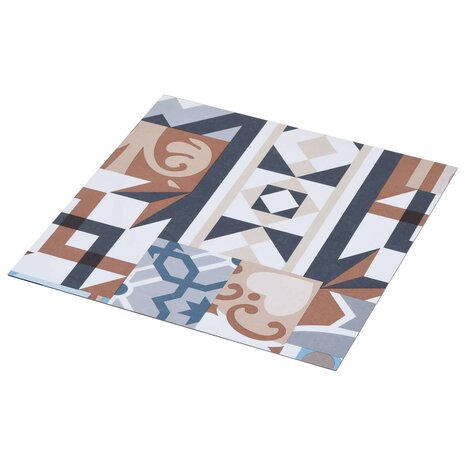 Zelfklevende Vloerplanken Mono Patroon 30,5 x 30,5 cm 20 st PVC 1