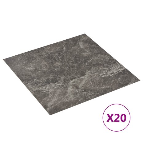 Zelfklevende Vloerplanken Meerkleurig 30,5 x 30,5 cm 20 st PVC 2