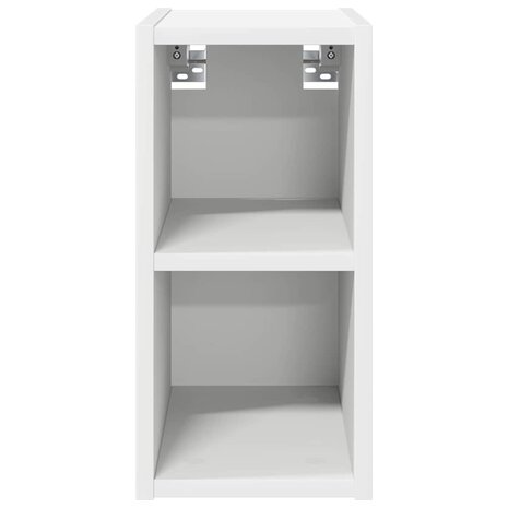 Hangkast Wit 20 x 29,5 x 40 cm Bewerkt hout 5