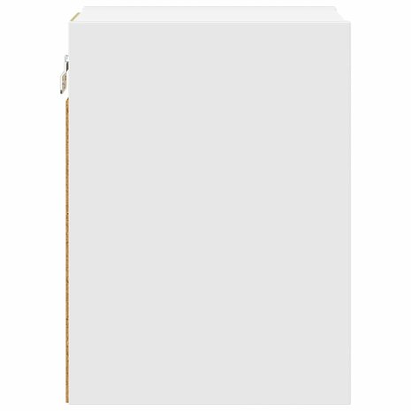 Hangkast Wit 20 x 29,5 x 40 cm Bewerkt hout 6