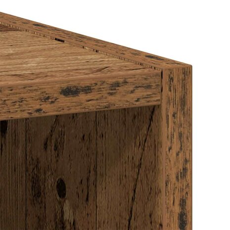 Hangkast Oudhout 40 x 29,5 x 80 cm Bewerkt hout 8