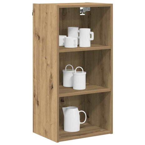 Hangkast Artisan Eiken 40 x 29,5 x 80 cm Bewerkt hout 3