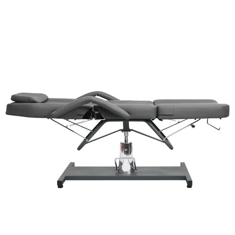 Massagetafel 180x62x(87-112) cm grijs 4