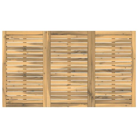 Tuin Bartafel Wit 141 x 80,5 x 105 cm Massief Acaciahout 5