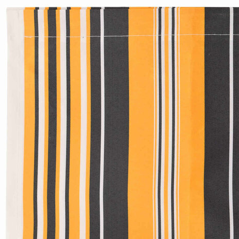 Luifeldoek volant Geel en Grijs 230 x 20 cm Polyester 6