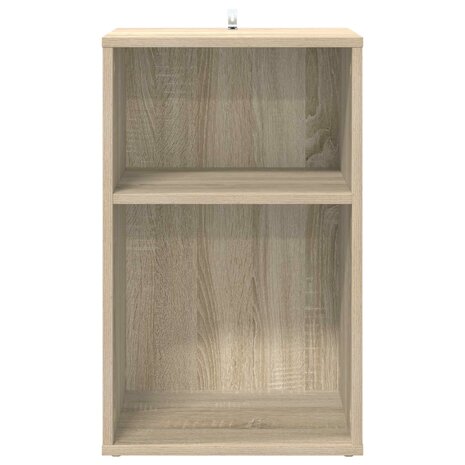 Platenkast Sonoma Eiken 38 x 33 x 61 cm Bewerkt hout 4