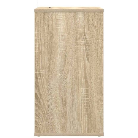 Platenkast Sonoma Eiken 38 x 33 x 61 cm Bewerkt hout 5