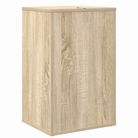 Platenkast Sonoma Eiken 38 x 33 x 61 cm Bewerkt hout 6