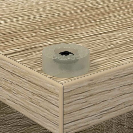 Platenkast Sonoma Eiken 38 x 33 x 61 cm Bewerkt hout 8
