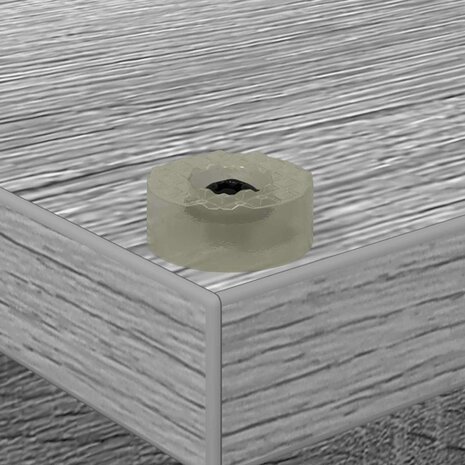 Platenkast Grijs Sonoma 38 x 33 x 61 cm Bewerkt hout 8