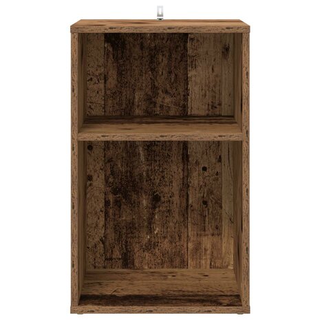 Platenkast Oud hout 38 x 33 x 61 cm Bewerkt hout 4
