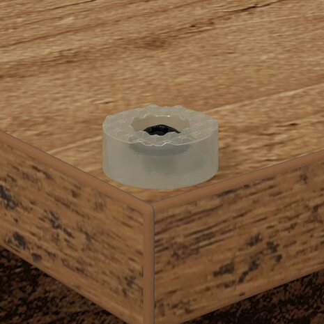 Platenkast Oud hout 38 x 33 x 61 cm Bewerkt hout 8