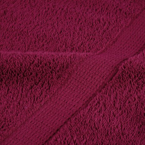 6-delige Handdoekenset SOLUND 600 g/m&sup2; bordeauxrood 6