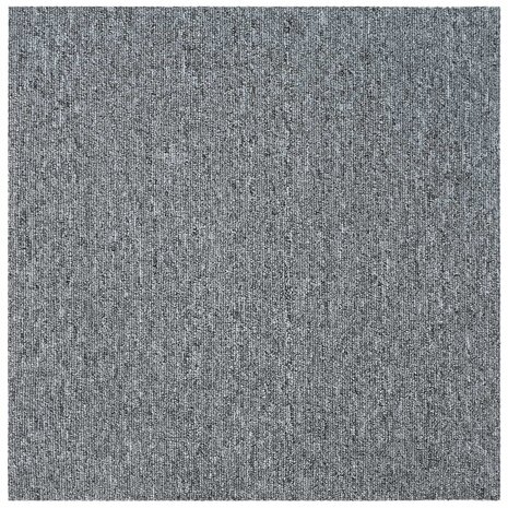 Tapijttegel Lichtgrijs 50 x 50 cm 20 st PP en Bitumen 5