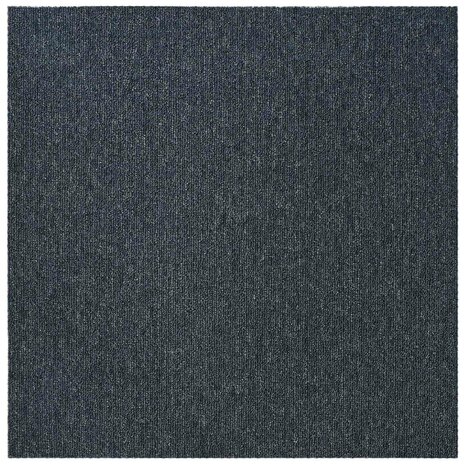 Tapijttegel Blauw Grijs 50 x 50 cm 4 st PP en Bitumen 5