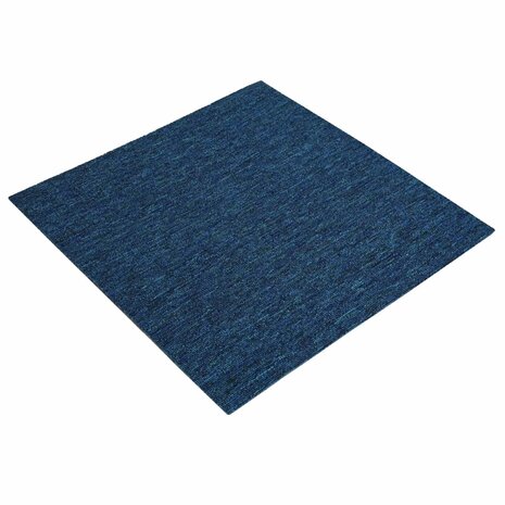 Tapijttegel Blauw 50 x 50 cm 20 st PP en Bitumen 2