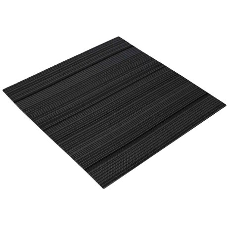 Tapijttegel Gestreept Lichtgrijs 50 x 50 cm 4 st PP en Bitumen 2