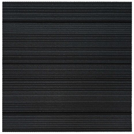 Tapijttegel Gestreept Lichtgrijs 50 x 50 cm 4 st PP en Bitumen 5