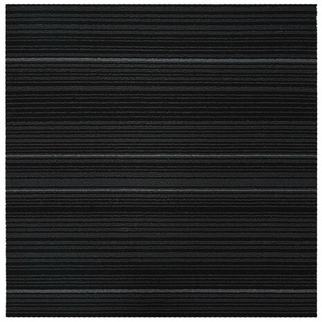 Tapijttegel Gestreept Donkergrijs 50 x 50 cm 36 st PP en Bitumen 5