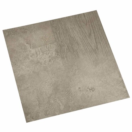 Zelfklevende Vloerplanken Donkergrijs en Zwart 30,5 x 30,5 cm 1