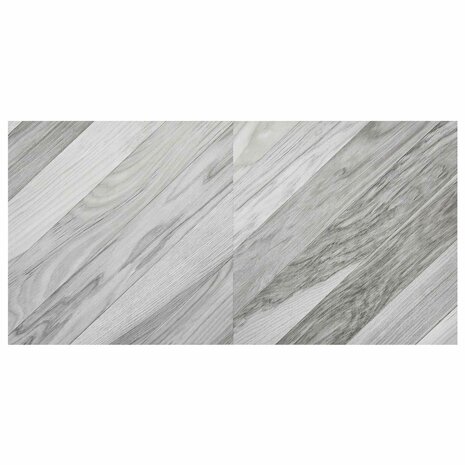 Zelfklevende Vloerplanken Grijs gestreept 30,5 x 30,5 cm 20 st 4
