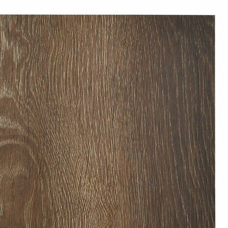 Zelfklevende Vloerplanken Bruin en zwart 30,5 x 30,5 cm 20 st 8