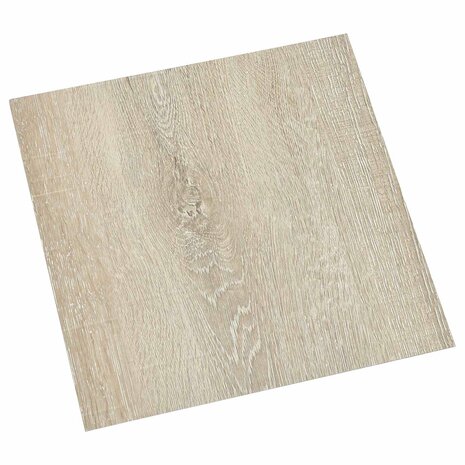 Zelfklevende Vloerplanken Bruin en beige 30,5 x 30,5 cm 20 st 1