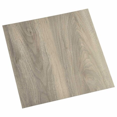 Zelfklevende Vloerplanken Zwart en Hout 30,5 x 30,5 cm 20 st 1