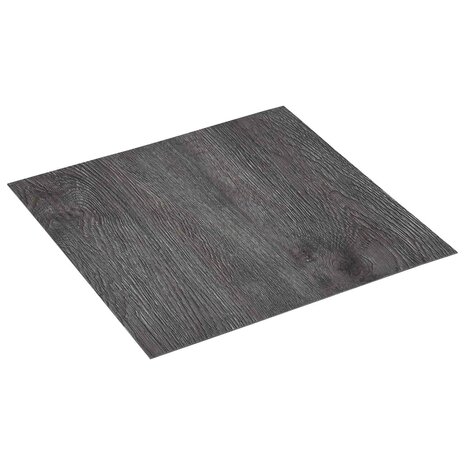 Zelfklevende Vloerplanken Donkerbruin en Zwart 30,5 x 30,5 cm 1