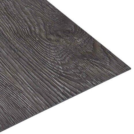 Zelfklevende Vloerplanken Donkerbruin en Zwart 30,5 x 30,5 cm 4
