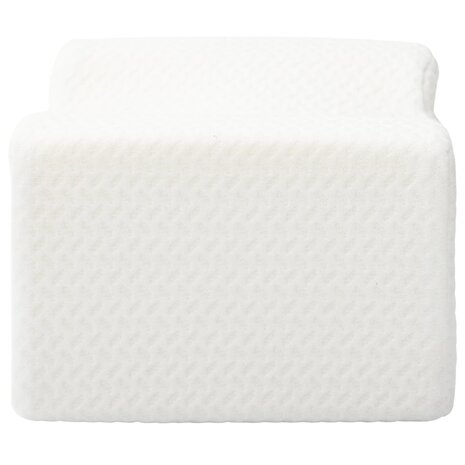 Knee Pillow Wit Traagschuim en polyester 26 x 21,5 x 15 cm 6