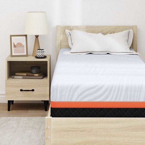 Matras Wit en Grijs 70 x 200 cm Jacquard stof 7