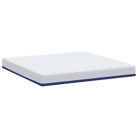 Matras Wit en Blauw 180 x 200 cm Jacquard stof 6