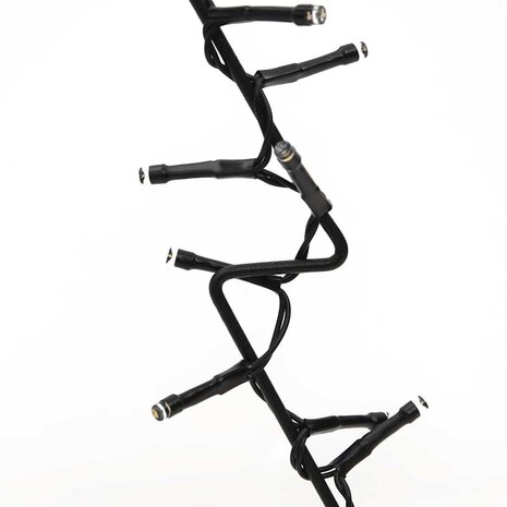 Kerstverlichting kerstboom 3 st met grondpinnen 50 LED's 30 cm 9