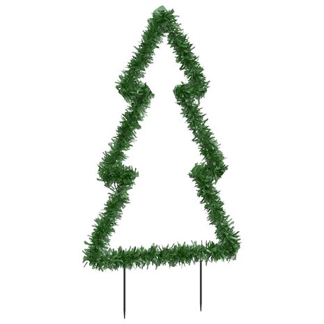 Kerstverlichting met grondpinnen boom 115 LED's 90 cm 4