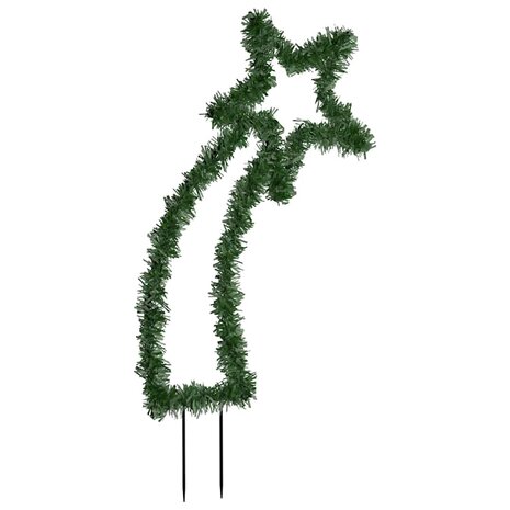 Kerstverlichting meteoor met grondpinnen 80 LED's 62 cm 7