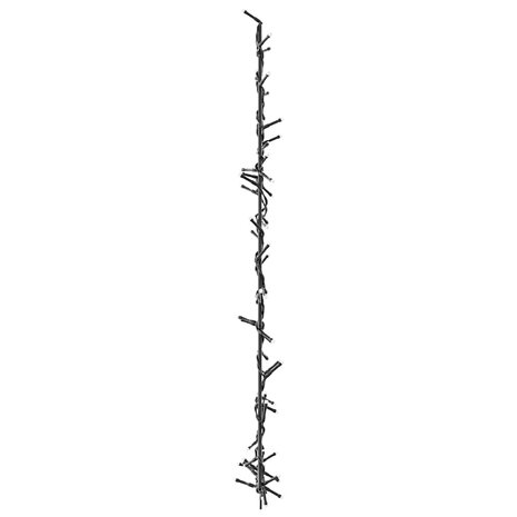 Kerstverlichting kerstboom silhouet 80 LEDs warm wit 4