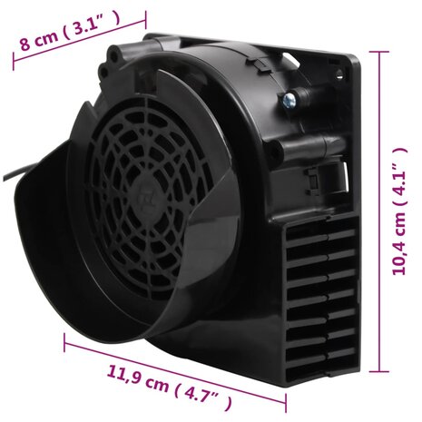 Lichtslinger met 66 LED's en ventilator 660 cm 8
